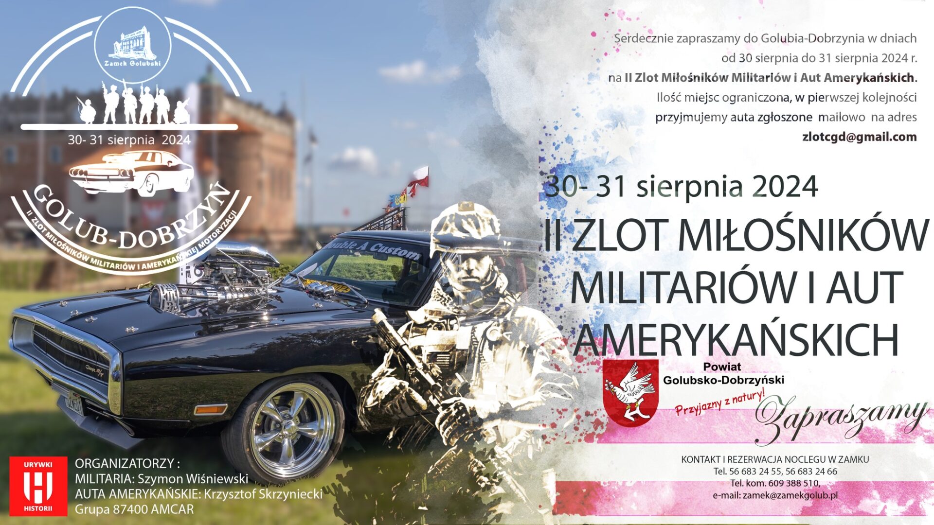 II Zlot Miłośników Militariów i Aut Amerykańskich