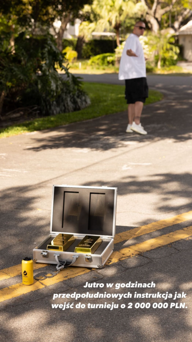 Relacja z profilu Doze Energy o 2 milionach złotych do wygrania.