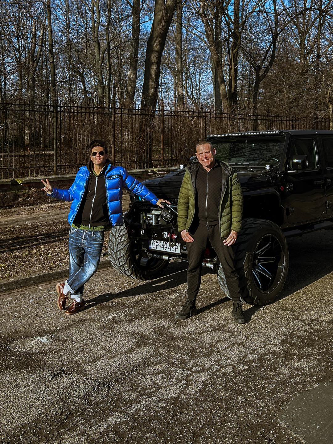 Kuba Wojewódzki z nowym Jeepem