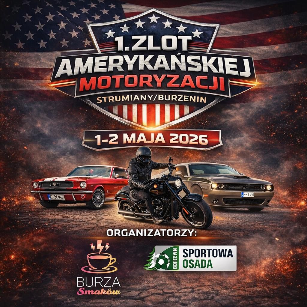 Zlot amerykańskich aut w Burzeninie