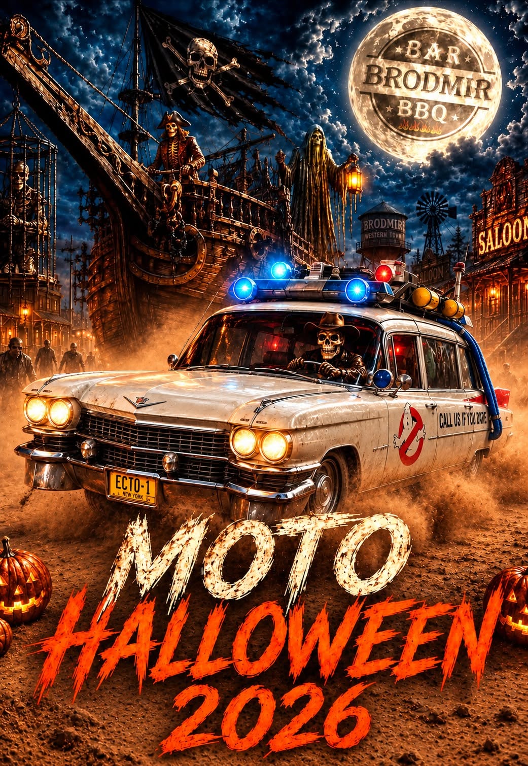 Największe w Polsce Moto Halloween Party 2